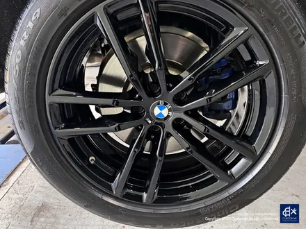 BMW X4 휠수리 후 블랙유광 휠도색 / 용인 처인구