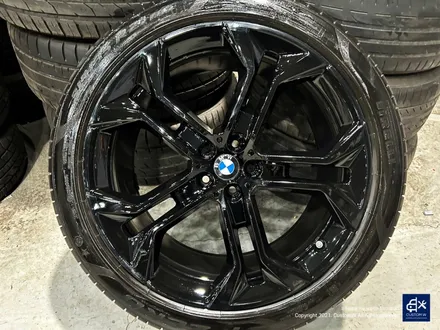 BMW X5 40i 휠수리 후 블랙유광 휠도색 / 용인 처인구