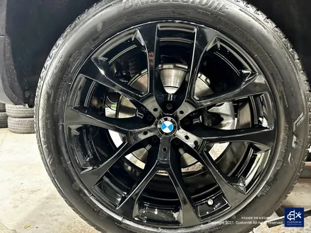 BMW X5 30d 20인치 휠수리 후 블랙유광 휠도색 / 용인 처인구