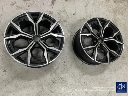 BMW G24 420i 860M 19인치 유광 블랙 휠 도색 + 휠 커버 20개도 함께 도색. (feat. 휠 커버가 왜 이리 많은 건가..;;) / 용인 처인구