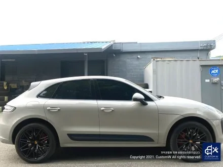 포르쉐 신형 마칸 GTS 휠 상처 수리 후, 제트 블랙 휠 복원 도색 ( 무광 검정 / 매트 블랙 /사틴 블랙 ) / 용인 처인구