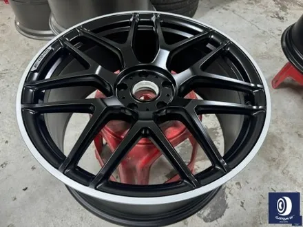 신차 출고 후 곧바로 입고_!  유니크한 멋진 바디 컬러_!! 벤츠 G 바겐 G63 AMG 22인치 투톤 무광 휠도색 작업으로 완성체로 만들었어요 : - ) / 용인 처인구
