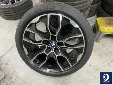 BMW X7 913M 22인치 휠 상처 수리 후, 다이아몬드 커팅 휠 복원 / 용인 처인구