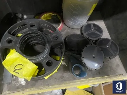 벤츠 C43 AMG 휠 상처 수리 후, 다이아몬드 커팅 가공을 이용한 블랙 폴리시 투톤 휠 커스텀 도색 / 용인 처인구