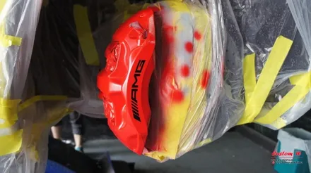 포르쉐를 잡기 위한 벤츠의 역작 AMG GT! 커스텀 휠도색과 캘리퍼도색을 했습니다. / 용인 처인구