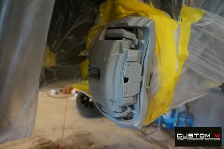 BMW 5GT 잘 못된 휠수리로 엉망이 된 휠 재작업. 다이아몬드 커팅 블랙 폴리시 휠로 재탄생 그리고  캘리퍼 도색까지.! / 용인 처인구