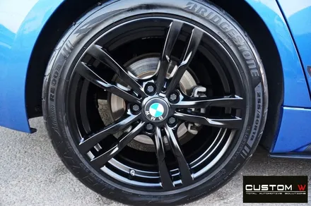 휠 상처가 많은 BMW 320d 수리 후 / 용인 처인구