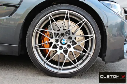BMW F80 M3 카본 세라믹 골드 캘리퍼 도색 / 용인 처인구