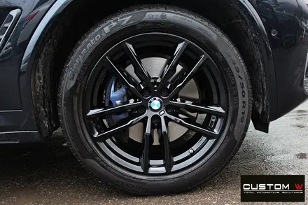 BMW X4 19인치 휠 블랙유광 휠도색 / 용인 처인구