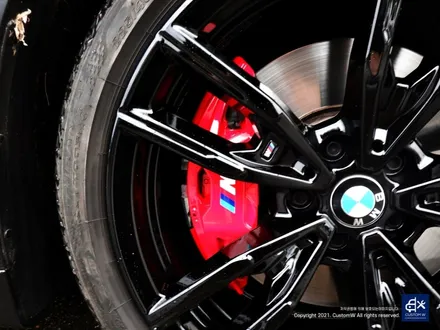 BMW M440i 블랙유광 휠도색 + 레드 캘리퍼 도색 / 용인 처인구
