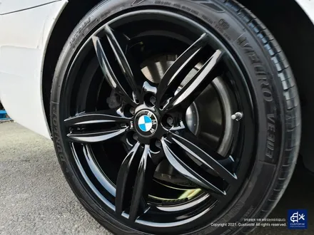 BMW 530d 휠수리 후 블랙유광 휠도색 / 용인 처인구