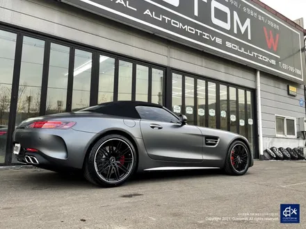벤츠 GTC AMG 블랙실버 무광 투톤 휠도색 / 용인 처인구