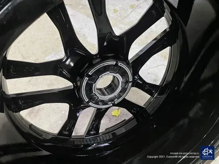 벤츠 GLE53 AMG 블랙유광 휠도색 + 레드 캘리퍼 도색 / 용인 처인구
