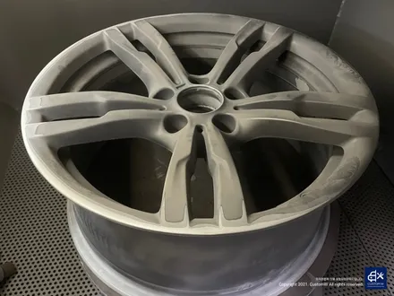 BMW F30 320d 441M 휠수리 후 블랙유광 휠도색 / 용인 처인구