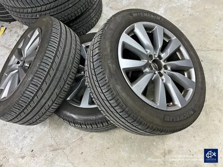 벤츠 GLC350e 리어 범퍼 수리 + 휠수리 후 무광 그레이 휠도색 + 블랙 캘리퍼 도색 / 용인 처인구