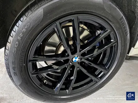 BMW X4 휠수리 후 블랙유광 휠도색 / 용인 처인구
