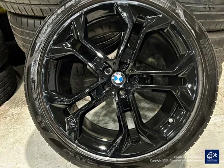 BMW X5 40i 휠수리 후 블랙유광 휠도색 / 용인 처인구