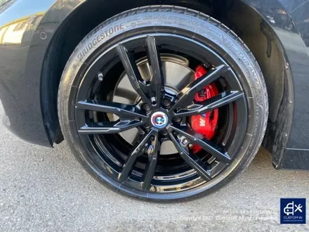 BMW 4시리즈 G23  M440i 컨버터블 19인치 792M 휠 상처 수리 후, 유광 블랙 휠 도색_! / 용인 처인구