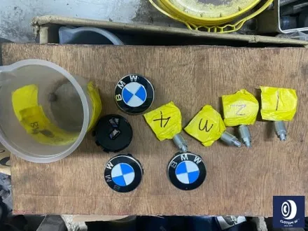 멋지게 사틴 블랙 컬러 랩핑 작업 된 BMW G07 X7 40i 22인치 블랙 유광 휠도색 / 용인 처인구