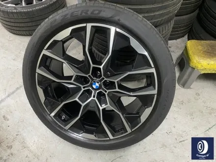 BMW X7 913M 22인치 휠 상처 수리 후, 다이아몬드 커팅 휠 복원 / 용인 처인구