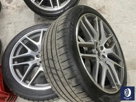벤츠 GLE63 AMG 휠 도색 불량 재작업 약품 박리 제거 후, 사틴 블랙 + 실버 투톤 휠도색 + 레드 캘리퍼 도색 / 용인 처인구