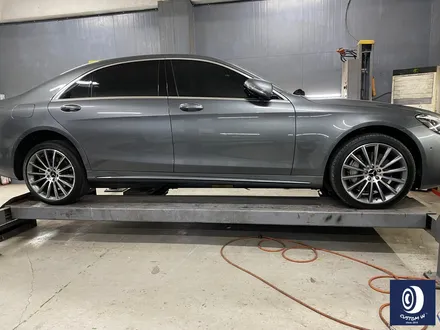 벤츠 S450 20인치 마차휠 상처 수리 후, 다이아몬드 커팅 휠 복원 / 용인 처인구