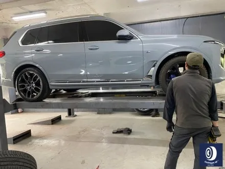 BMW X7 40i 913M 22인치 휠 상처 수리 후, 다이아몬드 커팅 휠 복원 / 용인 처인구