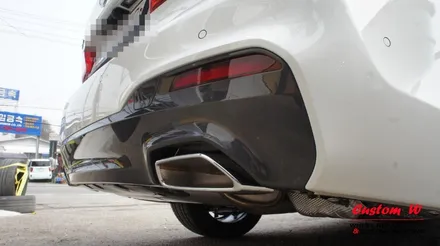 BMW 신형 5시리즈 G30 530I의 신차 구경하기 그리고 블랙유광 휠도색(달라진 PCD와 허브 사이즈). / 용인 처인구