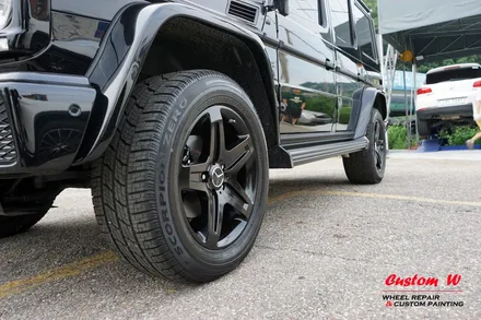 상남자의 차 벤츠 G350d G바겐 맷블랙 휠도색, 블랙 캘리퍼도색, 벤츠코딩서비스(내기순환유지,미러링크활성화) / 용인 처인구