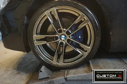 BMW 640D 20인치 고스트크롬 휠도색, M퍼포먼스 블루 컬러 캘리퍼도색. / 용인 처인구