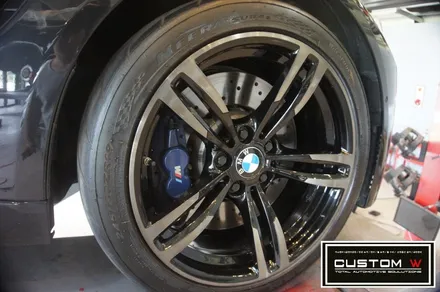 잘못된 휠수리로 고생하신 고객분.. BMW F80 M3 437M 휠복원 작업. / 용인 처인구