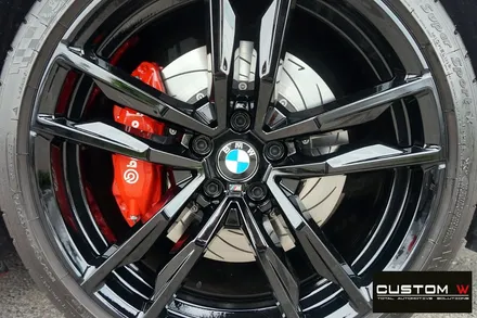 풀체인지로 새롭게 바뀐 BMW 3세대 신형 Z4 G29 블랙유광 휠도색. 리어 캘리퍼 도색. / 용인 처인구