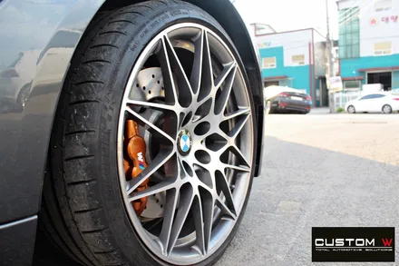 BMW F80 M3 카본 세라믹 골드 캘리퍼 도색 / 용인 처인구