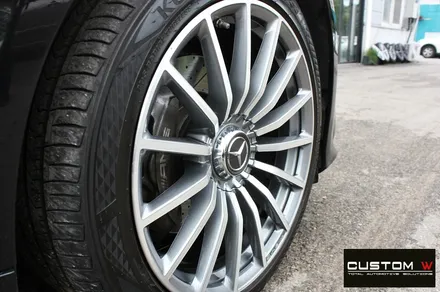 벤츠 GT43 AMG 휠 상처 수리 후 다이아몬드 컷팅 휠복원 / 용인 처인구