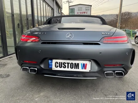 벤츠 GTC AMG 블랙실버 무광 투톤 휠도색 / 용인 처인구