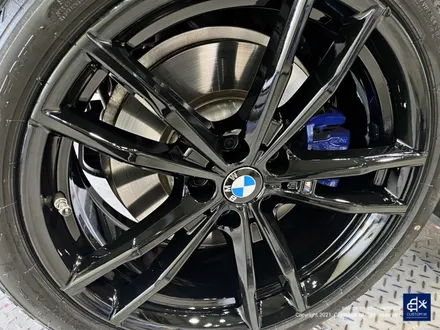 BMW G20 330e 잘못된 휠수리 이력 박리 후 블랙유광 휠도색 / 용인 처인구