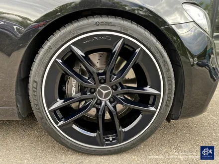 벤츠 E53 AMG 휠수리 후 매트 블랙 실버 투톤 휠도색 / 용인 처인구