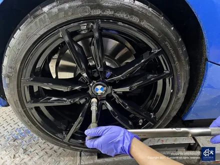 BMW Z4 블랙유광 휠도색 / 용인 처인구