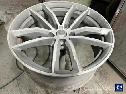 BMW G30 520d 662M 휠수리 후 블랙유광 휠도색 / 용인 처인구