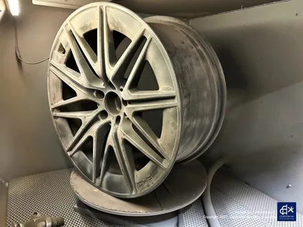 벤츠 GT43 AMG 휠수리 후 블랙유광 휠도색 / 용인 처인구