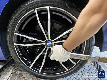 BMW G21 320d 투어링 다이아몬드 컷팅 휠수리 휠복원 / 용인 처인구