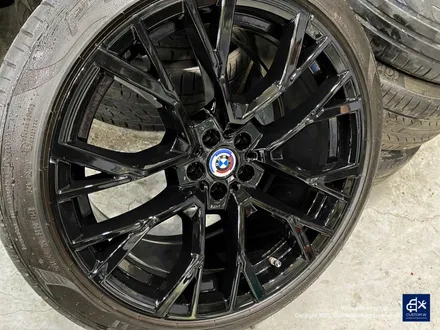 BMW X5M 컴페티션 809M 휠수리 후 블랙유광 휠도색 / 용인 처인구