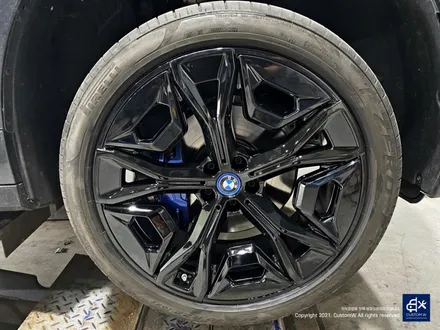 BMW iX50 휠수리 후 블랙유광 휠도색 / 용인 처인구