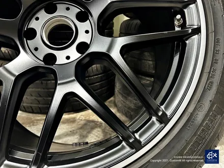 벤츠 G63 AMG 지바겐 22인치 에디션 휠 수리 후 투톤 무광 휠도색 / 용인 처인구