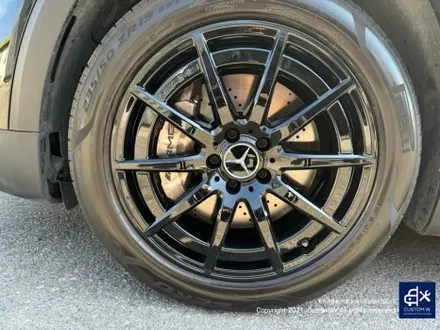 벤츠 GLB35 AMG 하이그로시 블랙 (유광 블랙) 휠 도색 작업으로 확 달라진 느낌 적인 느낌?! / 용인 처인구