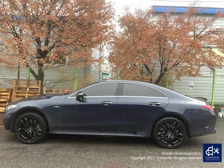 벤츠 CLS53 AMG 휠 상처 수리 후, 하이그로시 블랙 / 유광 검정 휠 도색_! / 용인 처인구