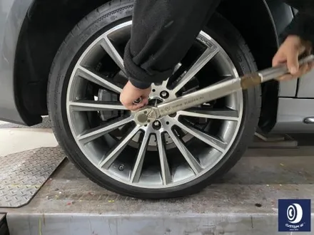 벤츠 S450 20인치 마차휠 상처 수리 후, 다이아몬드 커팅 휠 복원 / 용인 처인구