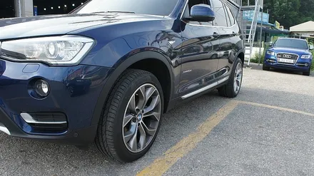 신차급 BMW X3차량 휠에 상처로 가슴에도 상처가.. 하지만 휠도 마음도 모두 수리를! / 용인 처인구