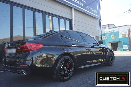 BMW G30 520D 휠도색, 캘리퍼도색. / 용인 처인구