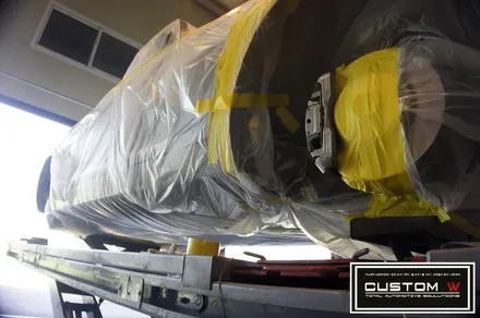 BMW 640D 휠 상처 수리후, 고스트 크롬 휠도색 그리고 M 퍼포먼스 블루 캘리퍼 도색 까지.!! / 용인 처인구